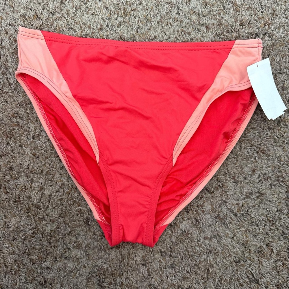 Vince Camuto Red and Pink Bikini Bottom